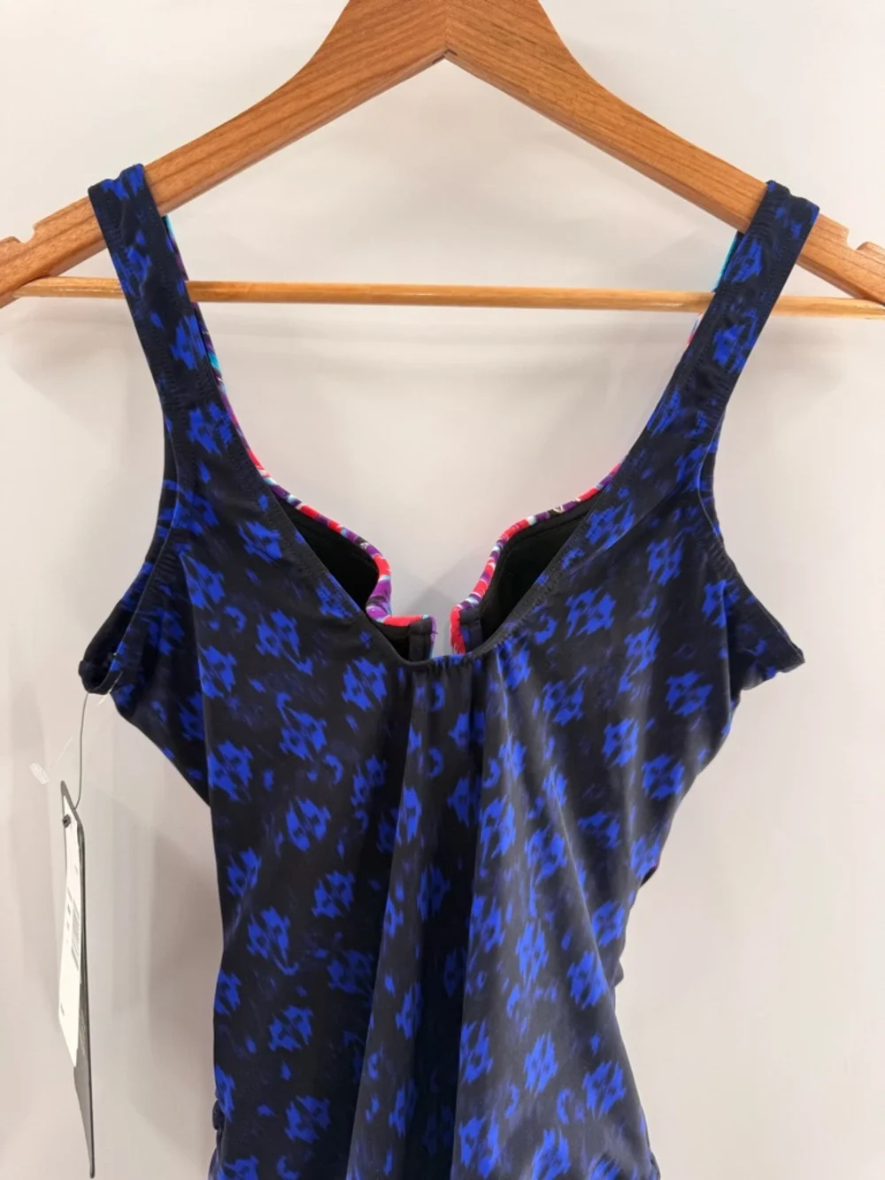 NWT Miraclesuit Bella Alba Escape Underwire One-Piece Slimming Swimsuit Size 8 - Picture 9 of 13